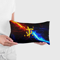 Подушка-антистресс Doom шторм с молниями, цвет: 3D-принт — фото 2