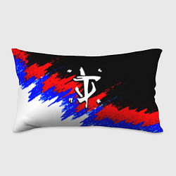 Подушка-антистресс Doom триколор краски