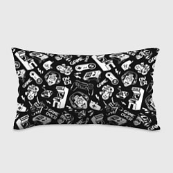 Подушка-антистресс Retro gamer pattern, цвет: 3D-принт