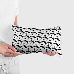 Подушка-антистресс Три буквы: чёрные, цвет: 3D-принт — фото 2