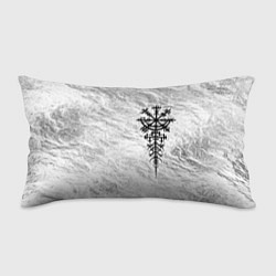 Подушка-антистресс Компас рун вегвизир - проводник по жизни, цвет: 3D-принт