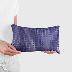 Подушка-антистресс Геометрический градиент фиолетовый, цвет: 3D-принт — фото 2