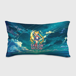 Подушка-антистресс Sailor Moon на фоне неба, цвет: 3D-принт