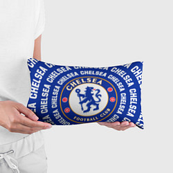 Подушка-антистресс Челси надписи по кругу и логотип, цвет: 3D-принт — фото 2