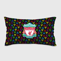 Подушка-антистресс Liverpool pattern neon, цвет: 3D-принт
