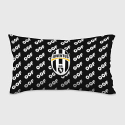 Подушка-антистресс Juventus off pattern, цвет: 3D-принт
