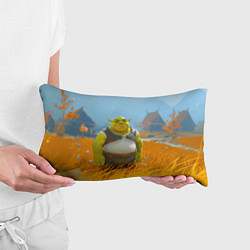 Подушка-антистресс Шрек в поле, цвет: 3D-принт — фото 2