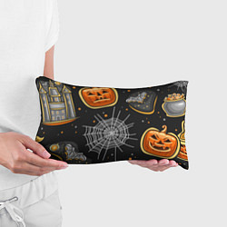 Подушка-антистресс Атмосфера хэллоуина, цвет: 3D-принт — фото 2