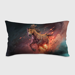 Подушка-антистресс Огненная лошадь, цвет: 3D-принт