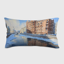 Подушка-антистресс Зимний Санкт-Петербург, цвет: 3D-принт