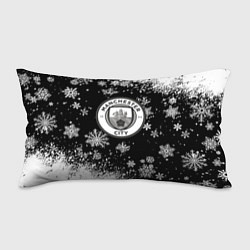Подушка-антистресс Манчестер сити снежинки новый год