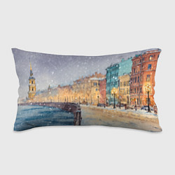 Подушка-антистресс Санкт-Петербург - снегопад