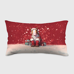 Подушка-антистресс Лошадка в новогодних сапогах