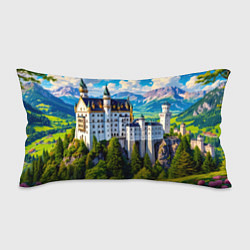 Подушка-антистресс Сказочный Нойшванштайн, цвет: 3D-принт