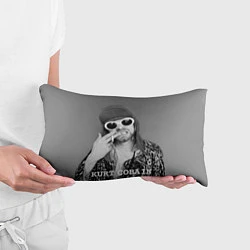 Подушка-антистресс Кобейн в очках, цвет: 3D-принт — фото 2