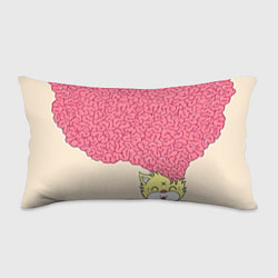 Подушка-антистресс Drop Dead: Pink Brains, цвет: 3D-принт