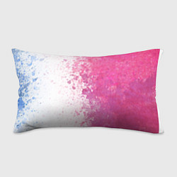 Подушка-антистресс Белый и розовый, цвет: 3D-принт