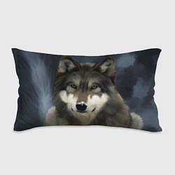 Подушка-антистресс Зимний волк, цвет: 3D-принт