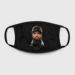 Маска для лица Ice Cube цвета 3D-принт — фото 2