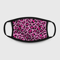 Маска для лица Розовый леопард, цвет: 3D-принт — фото 2