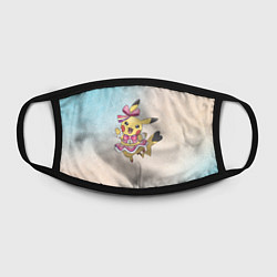 Маска для лица Пикачу-девочка, цвет: 3D-принт — фото 2