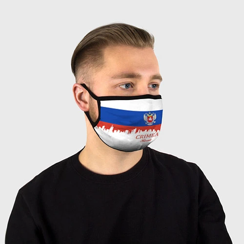Маска для лица Crimea, Russia / 3D-принт – фото 1