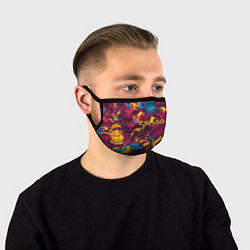 Маска для лица CS GO Абстракция, цвет: 3D-принт