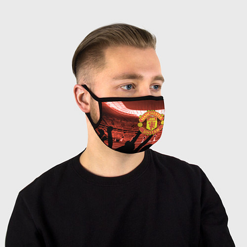 Маска для лица Manchester United / 3D-принт – фото 1