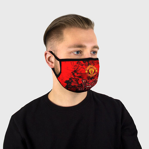 Маска для лица Manchester United / 3D-принт – фото 1