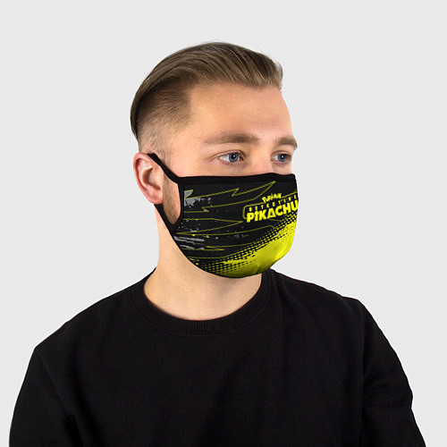 Маска для лица Детектив Пикачу / 3D-принт – фото 1