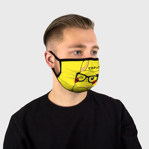 Маска для лица ПИКАЧУ / 3D-принт – фото 1