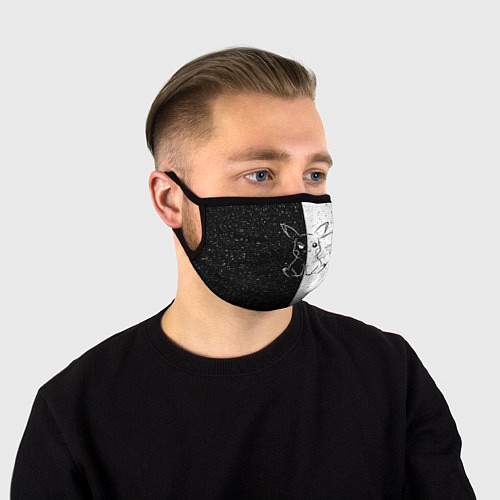 Маска для лица ПИКАЧУ / 3D-принт – фото 1