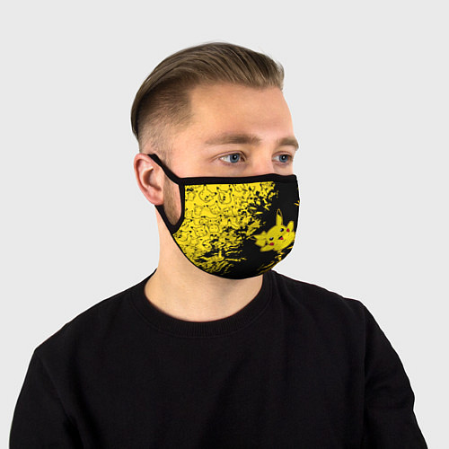 Маска для лица Пикачу Oko / 3D-принт – фото 1