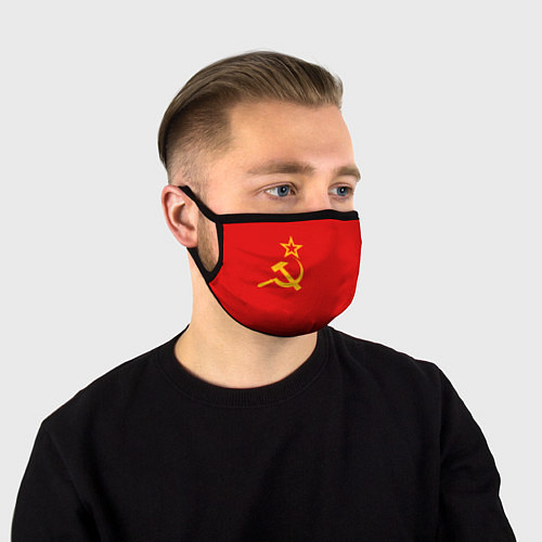 Маска для лица СССР / 3D-принт – фото 1