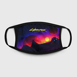 Маска для лица Cyberpunk 2077, цвет: 3D-принт — фото 2
