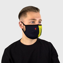 Маска для лица Cyberpunk 2077 samurai, цвет: 3D-принт