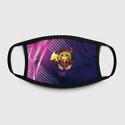 Маска для лица Пикачу в костюме, цвет: 3D-принт — фото 2