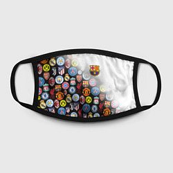 Маска для лица FC BARCELONA LOGOBOMBING, цвет: 3D-принт — фото 2