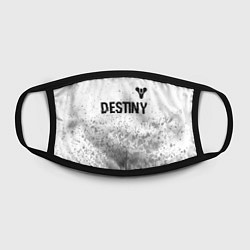 Маска для лица Destiny glitch на светлом фоне: символ сверху, цвет: 3D-принт — фото 2