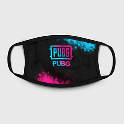 Маска для лица PUBG - neon gradient, цвет: 3D-принт — фото 2