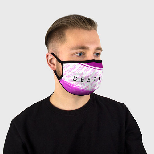 Маска для лица Destiny pro gaming: надпись и символ / 3D-принт – фото 1