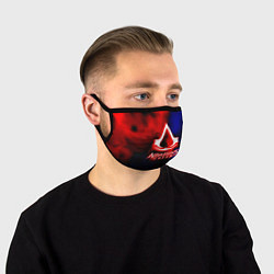 Маска для лица Assassins Creed fire, цвет: 3D-принт