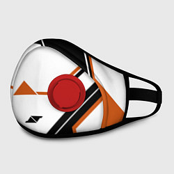 Маска с клапаном CS:GO Asiimov P250 Style, цвет: 3D-красный — фото 2