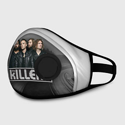 Маска с клапаном The Killers цвета 3D-черный — фото 2