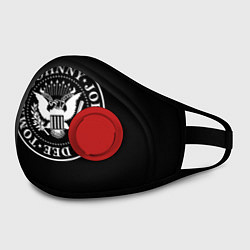 Маска с клапаном The Ramones, цвет: 3D-красный — фото 2