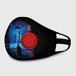 Маска с клапаном Blade Runner: Dark Night, цвет: 3D-красный — фото 2