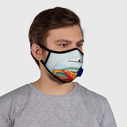 Маска с клапаном CS:GO Aquamarine Revenge, цвет: 3D-синий — фото 2