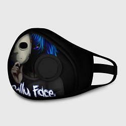 Маска с клапаном Sally Face: Dark Mask, цвет: 3D-черный — фото 2