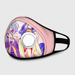 Маска с клапаном No Game No Life, цвет: 3D-белый — фото 2