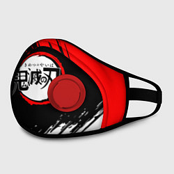 Маска с клапаном KIMETSU NO YAIBA, цвет: 3D-красный — фото 2